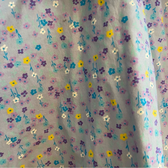 Vintage 100% Cotton Cherokee Baby Floral Bibbed Dress Baby Size 18 months - Picture 3 of 6